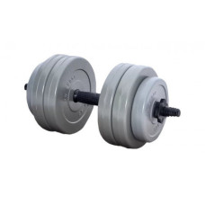 Гантель RN-Sport 13 кг Gray c ABS покрытием